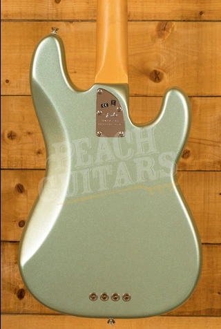 Fender American Professional II Precision Bass Left-Handed - Maple - Mystic Surf Green