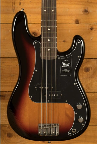 Fender Player II Precision Bass - Rosewood - 3-Colour Sunburst