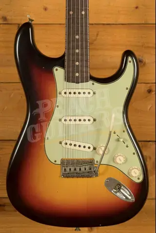 Fender Custom Shop 60 Strat - Journeyman Relic Chocolate 3-Tone Sunburst