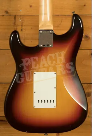 Fender Custom Shop 60 Strat - Journeyman Relic Chocolate 3-Tone Sunburst