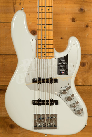 Fender American Ultra II Jazz Bass V Maple Avalanche