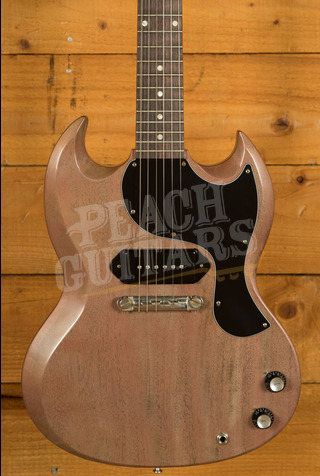 Gibson Custom 1963 SG Junior Lightning Bar | TV Heather Poly - VOS