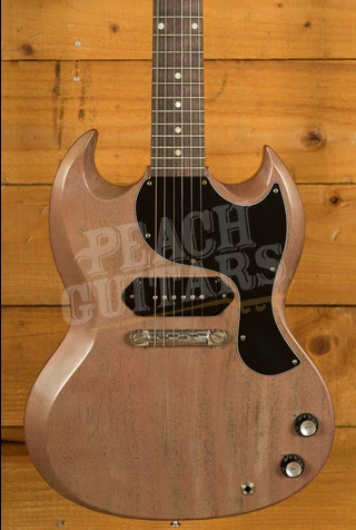 Gibson Custom 1963 SG Junior Lightning Bar | TV Heather Poly - VOS