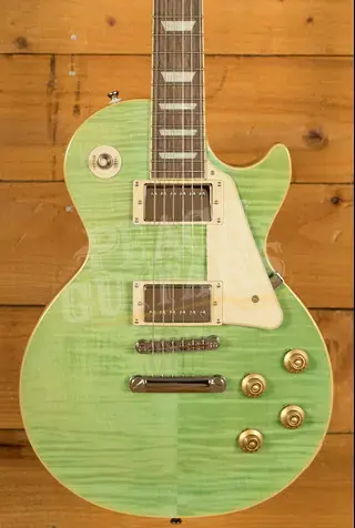 Epiphone Inspired by Gibson Les Paul Standard 50s Figured | Seafoam Green w/Gigbag