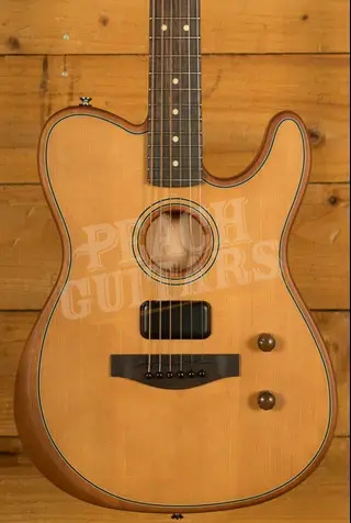 Fender Acoustasonic Standard Telecaster - Rosewood - Aged Natural