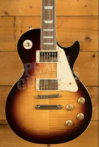 Epiphone Les Paul Standard 50s Figured | Bourbon Burst w/Gigbag