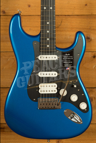 Fender American Ultra II Stratocaster HSS Ebony Noble Blue