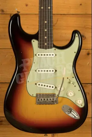 Fender Custom Shop 60 Strat - Journeyman Relic 3-Tone Sunburst