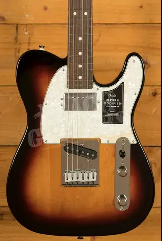 Fender Player II Modified Telecaster SH - Rosewood - 3-Tone Sunburst