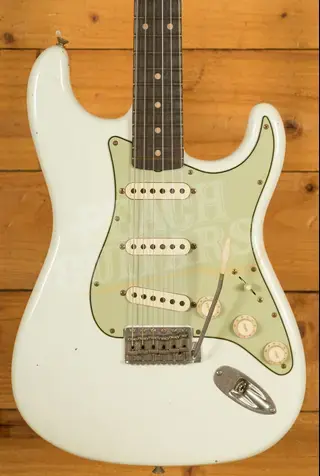 Fender Custom Shop 60 Strat - Journeyman Relic Olympic White