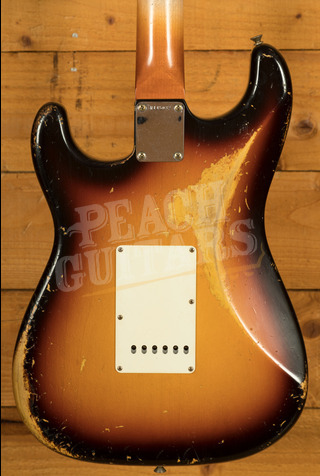 Fender Custom Shop Masterbuilt Levi Perry 62 Strat Heavy Relic 3-Tone Sunburst