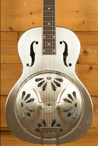 Gretsch G9221 Bobtail Steel Round-Neck Steel Body Resonator Weathered "Pump House Roof"