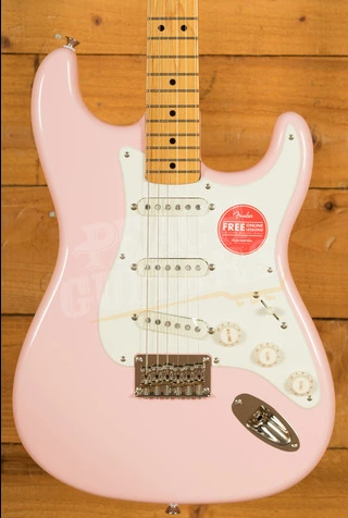 Squier Classic Vibe 50s Stratocaster HT - Maple - Shell Pink