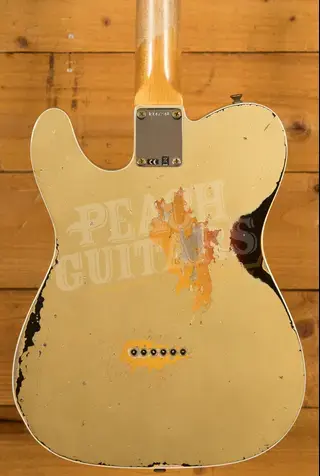 Fender Custom Shop 60 Tele - Custom Heavy Relic Aztec Gold/3-Tone Sunburst