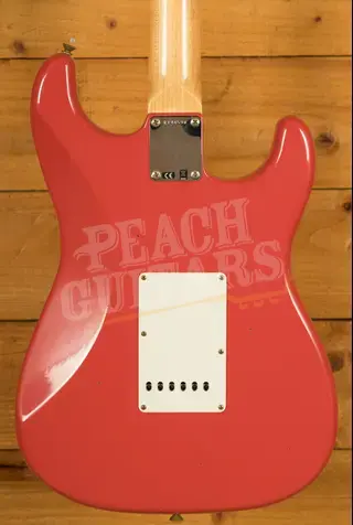 Fender Custom Shop 60 Strat Left-Handed - Journeyman Relic Fiesta Red