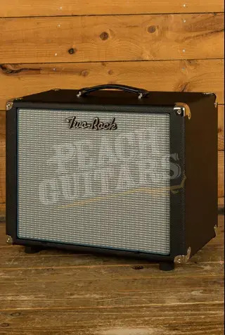 Two-Rock Small Open Back 1x12 Cab - Black Bronco - Silver Blue Smoke
