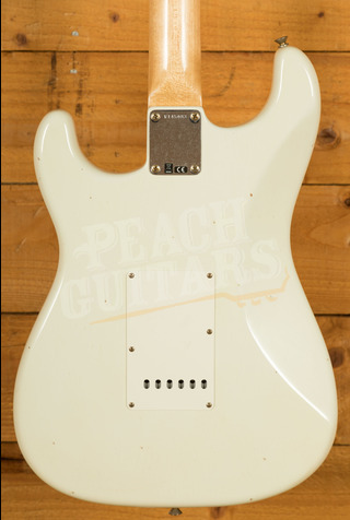 Fender Custom Shop '61 Strat Journeyman Relic Aged Olympic White