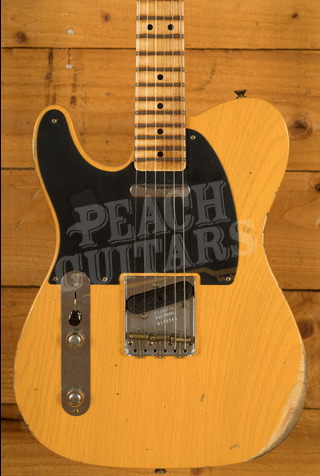 Fender Custom Shop '52 Tele Relic Butterscotch Blonde *Left-Handed*