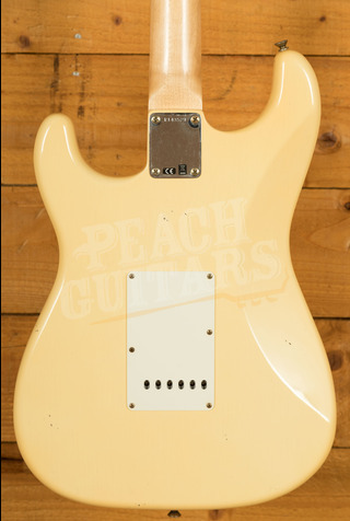Fender Custom Shop '61 Strat Journeyman Relic Aged Vintage White