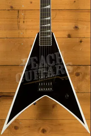 Jackson Pro Series Signature Wes Borland King V KV - Ebony - Black w/White Bevels