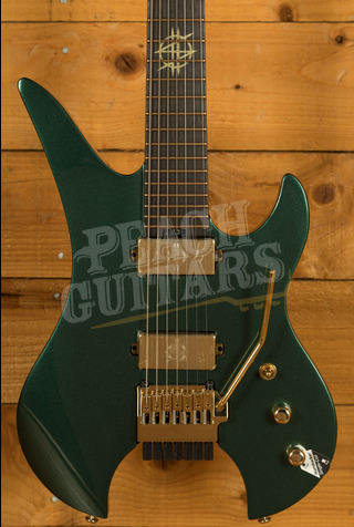 Schecter Synyster Gates Custom-7 TR Headless | Oak Green Metallic