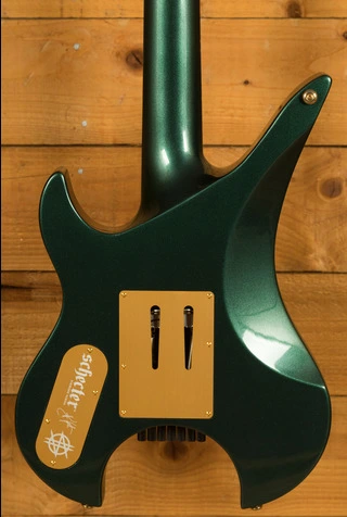Schecter Synyster Gates Custom-7 TR Headless | Oak Green Metallic