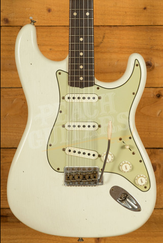 Fender Custom Shop LTD 62/63 Strat Journeyman Relic Aged Olympic White *Used*