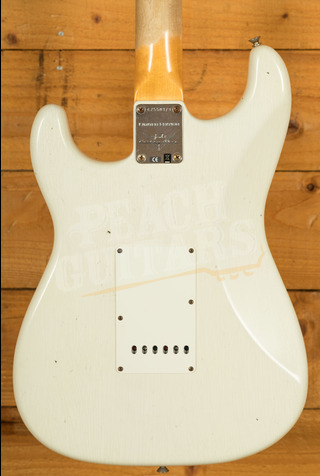 Fender Custom Shop LTD 62/63 Strat Journeyman Relic Aged Olympic White *Used*