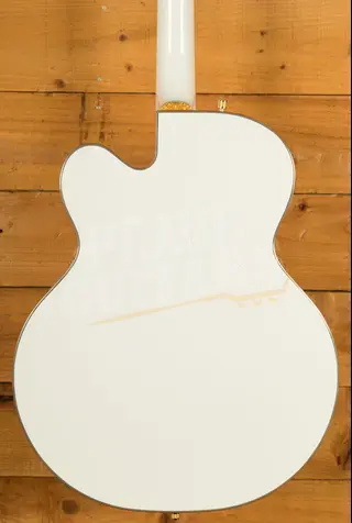 Gretsch Synchromatic Falcon Hollow Body Single-Cut with Bigsby - Ebony - Snowcrest White
