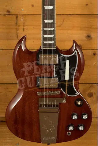 Epiphone Inspired by Gibson Custom 1964 SG Standard w/Maestro Vibrola Reissue | Cherry Red