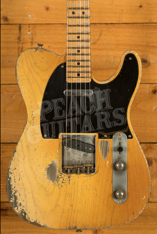 Fender Custom Shop Masterbuilt Dale Wilson 52 Tele | Heavy Relic Burnt Butterscotch Blonde