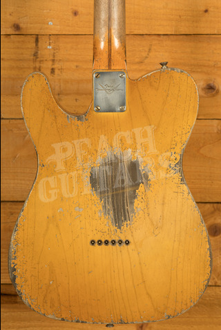 Fender Custom Shop Masterbuilt Dale Wilson 52 Tele | Heavy Relic Burnt Butterscotch Blonde