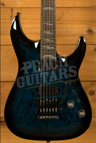 Schecter Omen Elite-6 FR | See-Thru Blue Burst