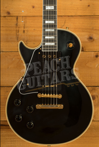 Gibson Custom 1954 Les Paul Custom Reissue | Ebony - VOS *Left-Handed*