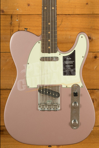 Fender Vintera II Road Worn '60s Telecaster - Rosewood - Burgundy Mist Metallic
