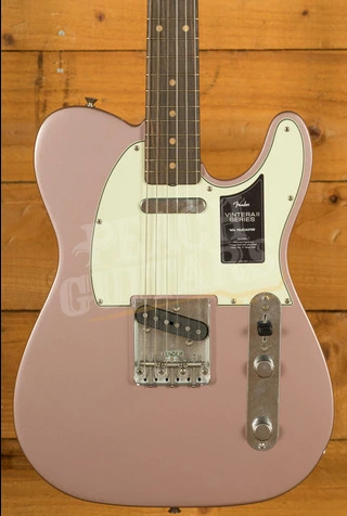 Fender Vintera II Road Worn '60s Telecaster - Rosewood - Burgundy Mist Metallic