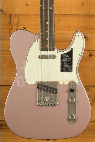 Fender Vintera II Road Worn '60s Telecaster - Rosewood - Burgundy Mist Metallic