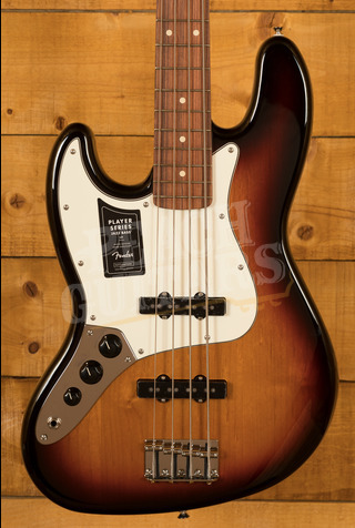 Fender Player Jazz Bass | Pau Ferro - 3-Colour Sunburst - Left-Handed