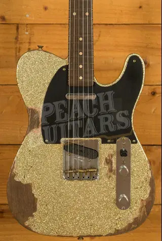 Fender Custom Shop 60 Tele - Heavy Relic Gold Sparkle