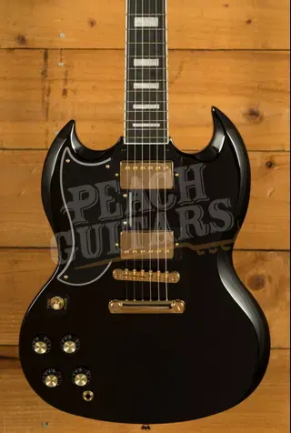 Epiphone Inspired by Gibson SG Custom | Ebony w/Gigbag *Left-Handed*