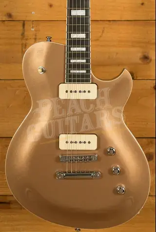 Reverend Roundhouse 290 - Ebony - Metallic Bronze