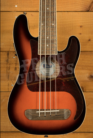 Fender Fullerton Precision Bass Ukulele - 3-Colour Sunburst *B Stock*