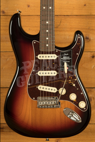 Fender American Professional II Stratocaster | 3-Colour Sunburst - Rosewood