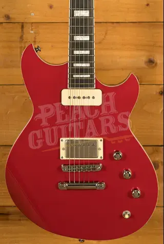 Reverend Sensei H90 - Ebony - Metallic Cherry