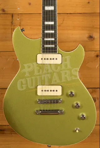 Reverend Roundhouse 290 - Ebony - Metallic Bronze