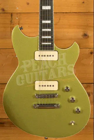 Reverend Sensei 290 - Ebony - Metallic Limeade