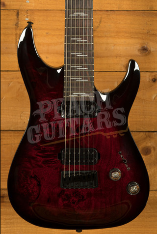 Schecter Omen Elite-7 | 7-String - Black Cherry Burst