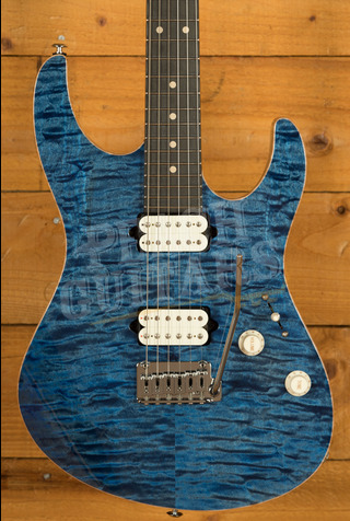 Suhr Custom Modern Handpicked | Trans Whale Blue - Quilt