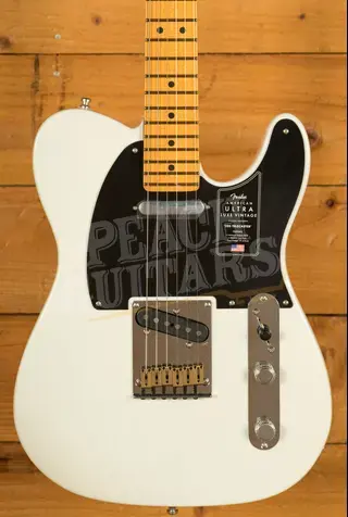 Fender American Ultra Luxe Vintage '50s Telecaster - Maple - White Blonde