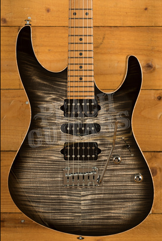 Suhr Modern Plus Trans Charcoal Burst Maple 